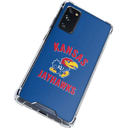 University of Kansas Jayhawks Mascot Galaxy S20 FE Clear Case